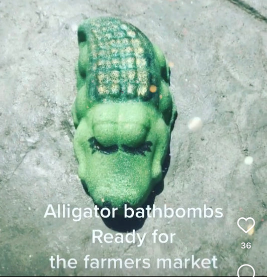 Alligator BathBomb