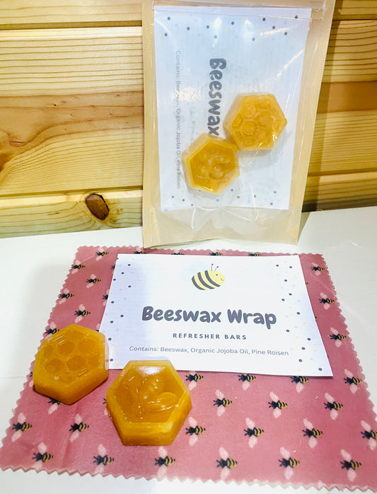 beeswax wrap refresher bars
