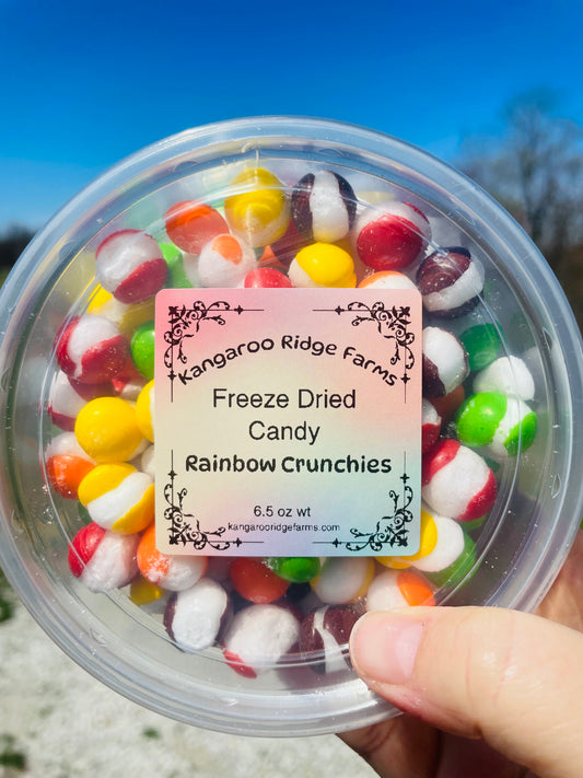 Freeze Dried “Rainbow Crunchies”