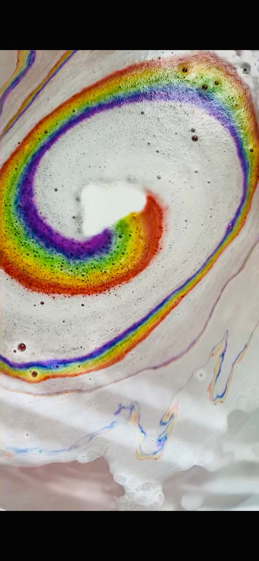 Rainbow Cloud BathBomb