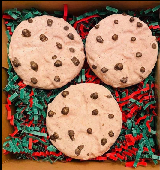 Wholesale lot of 10 Chocolate Chip Cookie Bathbombs